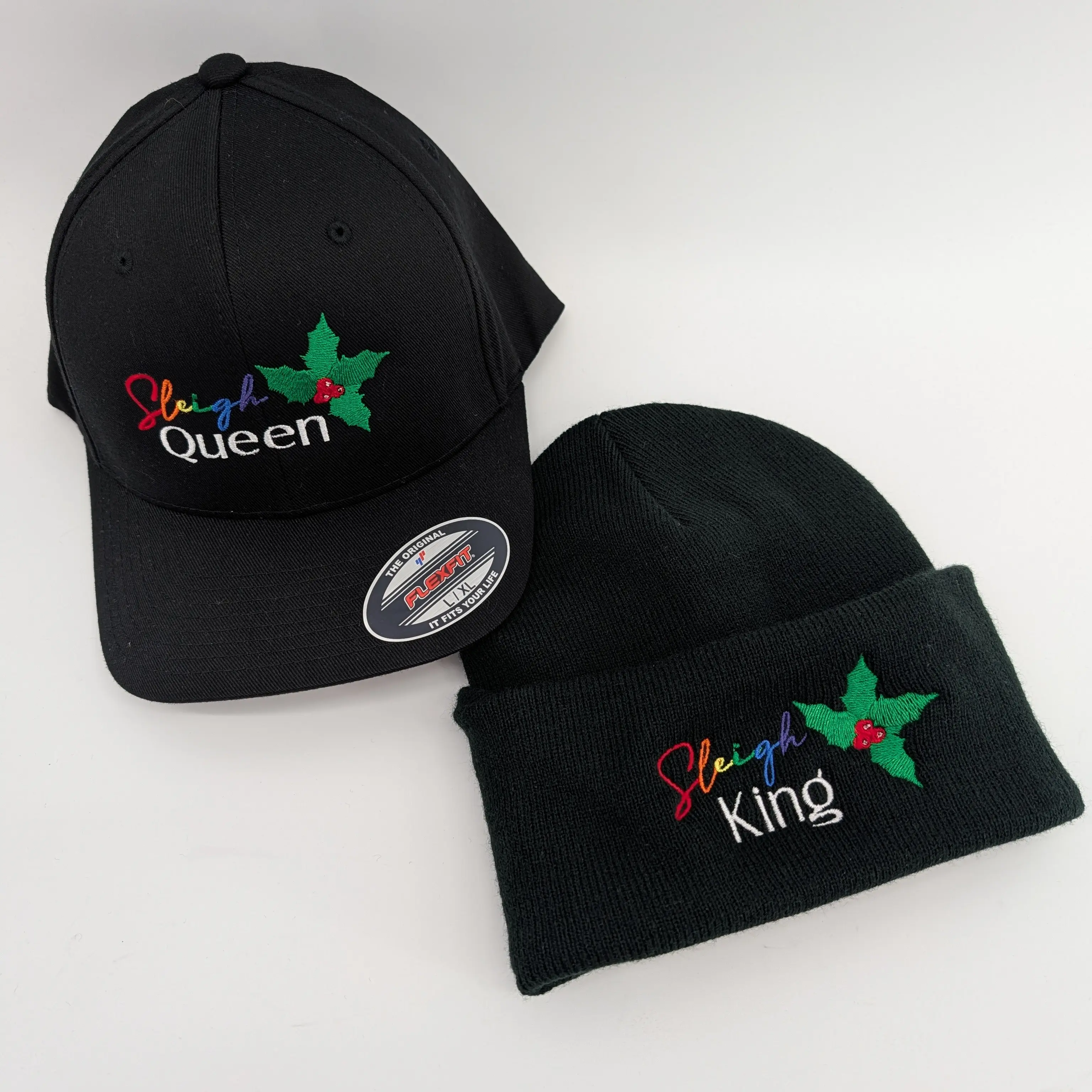 Sleigh King & Queen Beanie and Hats