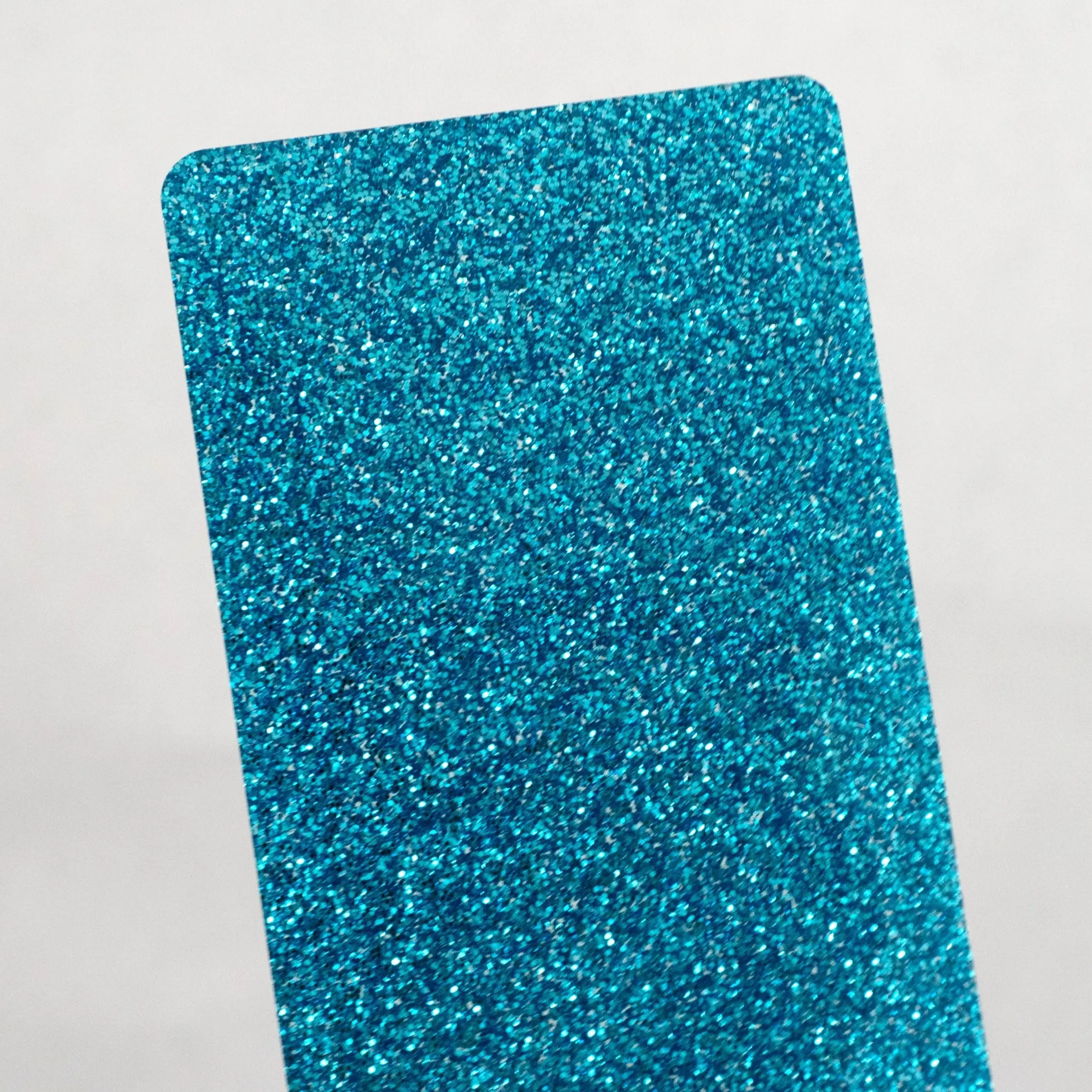 1/8" Teal Glitter Cast Acrylic Sheets