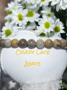 Crazy Lace Agate Bracelet for abundance