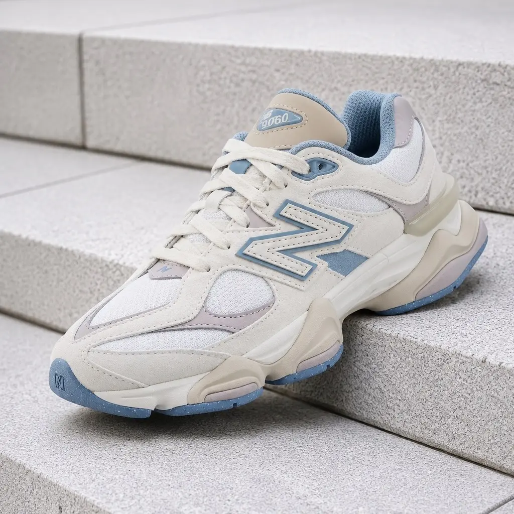 New Balance 9060 Zinc Blue Sea Salt Men's Fashion Sneaker New