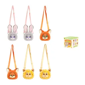 【TOPTOY】【Fans Gift】Disney Zootopia Emoji Series Plush Phone Clip Blind Box, Cute Figures, Bag Pendant, Collectible Toys, Birthday & Holiday Gift