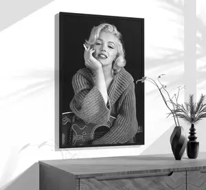 Marilyn Monroe Poster, Marilyn Monroe Prints Black And White, Marilyn Monroe Wall Art, Marilyn Monroe Canvas Art, Fashion Poster,