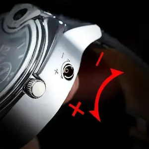 2025 New Fashion Metal Windproof Portable Open-Flame Lighter, Outdoor Watch Design, Men's Accessory, Cool Smoking Gift (Home Supplies Lighter Accessory), Accessories