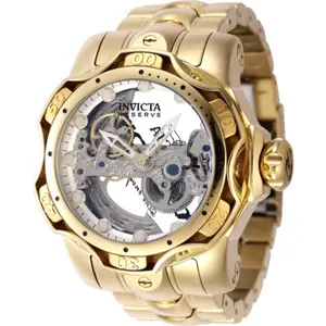Invicta Men's 45487 Reserve Automatic 2 Hand Silver Dial Watch