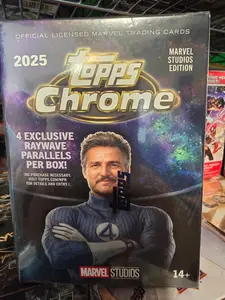 2025 Topps Marvel Studios Chrome Blaster Box