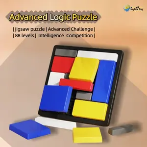 JoyBrix Toys-Logic Puzzle Brain Teaser Game，Parent-child interactive toys， for Kids & Adults, 88 Challenging Levels, Educational Logic Toy, Travel Games for Ages 7+, Gifts for Boys and Girls， Essential for parties，Atmosphere props，summer win