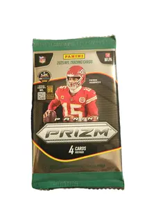 1x 2025 Panini Prizm NFL Retail Pack