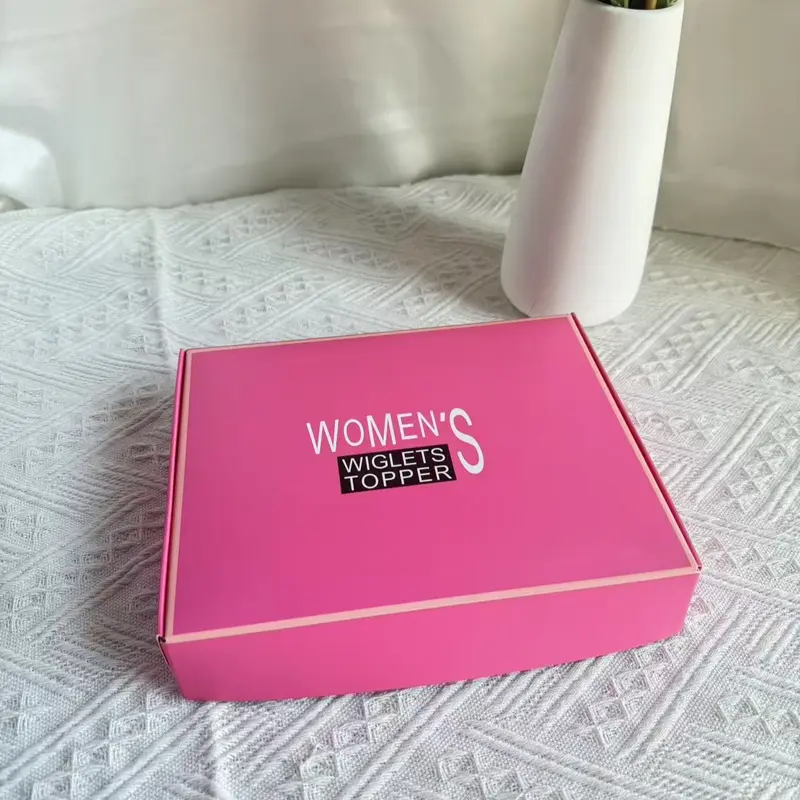 UDU Free Beautiful Rectangular Small Gift Box - Single Storage, Mailing Shipping Unit Automatically Included With Hair Topper Purchase, Not For Sale, Do Not Order Separately