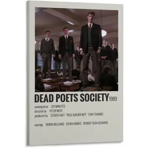 Dead Poets Society 1989 Classic Movie Cover Poster 4 Gift Wall Decor Painting Poster Canvas Art Poster