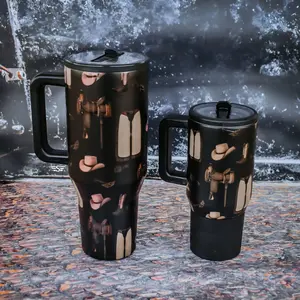 Classic Western Flip Top Tumbler