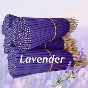 Lavender Incense Sticks Set, 18-299pcs, 8.66 Inch Long, Home & Office Air Freshener, Relaxing Aromatherapy Gift for Christmas Holidays