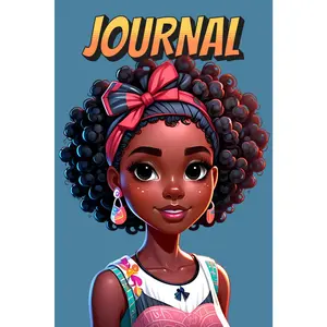 Black Girl Magic Writing Journal For African American Women Lined Notebook: Melanin Boss Lady Writing Journal For Adults, Teens & Kids
