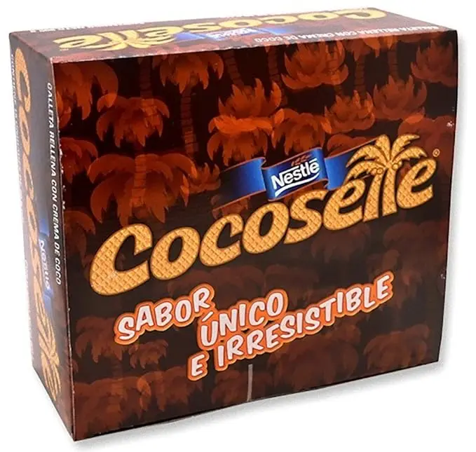COCOSETTE Dsply VE 12 [18 x 50gm] waferr Coconut Sugar