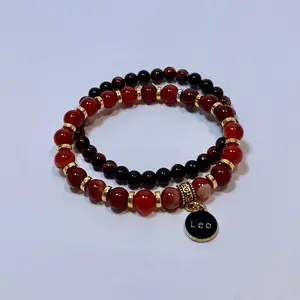 Leo zodiac combo bracelet set