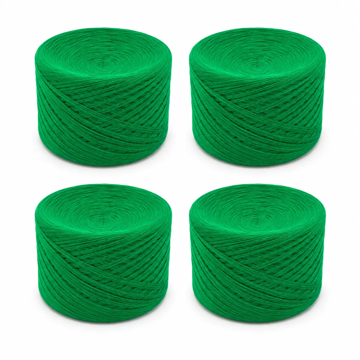 4-Pack Soft Cotton Crochet Yarn, 4×200g/800g 100% Cotton Crochet Thread & Knitting Yarn for Sweaters, Shawls, Blankets and Tote Bags, with Hook & Stitch Markers