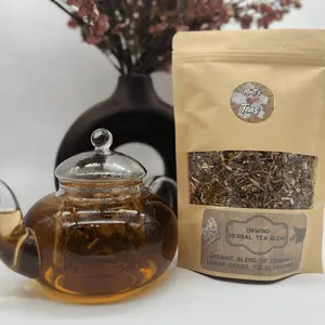 Unwind organic herbal tea blend Organic blend of chamomile, lemongrass, peppermint, tulsi relaxing loose leaf tea Beverage antiinflammatory tea
