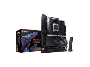 GIGABYTE B850 AORUS ELITE WIFI7 AMD AM5 LGA 1718 Motherboard, ATX, DDR5, 3x M.2, PCIe 5.0, USB-C, WIFI7, 2.5GbE LAN, EZ-Latch 5-Year Warranty