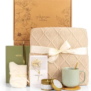 Women's Birthday Gift Set, Unique Self-Care Gifts, Christmas, Valentine's Day, Gift Basket for Friends, Sisters, Mom, Wife, Girlfriend, Colleagues