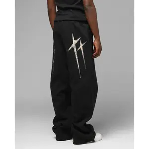 Loiter Premium Hybrid Sweat Pants Black/Camo