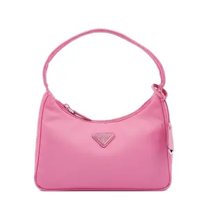 Pre-owned PRADA Nylon Shoulder Bags Re Edition 2000 Re Hobo Common Pink JM JM305