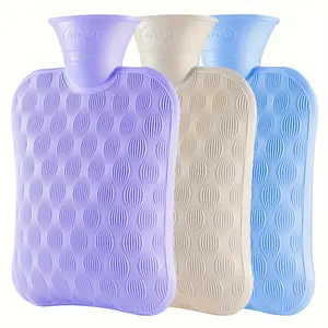 [BYXAS Hot Water Bottle] BYXAS Hot and Cold Water Bottle - 2Liter Hot Water Bag for Muscles, Back, Neck, Shoulder, Feet, Tummy