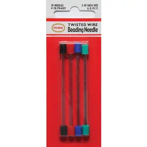 FI285-CBX: Colonial Twisted Wire Needle ASST CB-TW-ASST 20PC