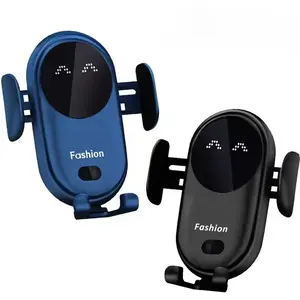 Wireless Car Charger Holder, 15W Qi Fast Charging Car Phone Holder, Car Air Vent Phone Mount, Universal Car Charging Accessories for iPhone & Android