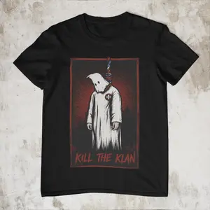 Anti KK Shirt,K*ll The Klan Shirt,Anti-Fascist Shirt,Funny Klan Hanging Graphic Shirt