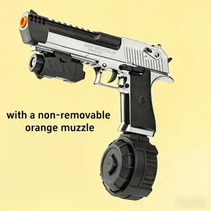 Electric Toy Launcher Set ,with a non-removableorange muzzle, Fully Automatic Outdoor Party Game, Rechargeable Fun Gift for Boys & Girls, Perfect For Christmas, Holidays, And Birthday Gifts.