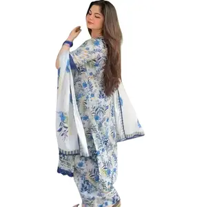 Pure Lawn Printed Pakistani Suit