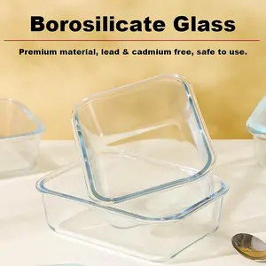 12 Pack Glass Bowls with Lids, Stackable Glass Lunch Containers, Round/Square/Rectangle for Easy Storage, Perfect for Office Use, BPA-Free & Dishwasher Safe