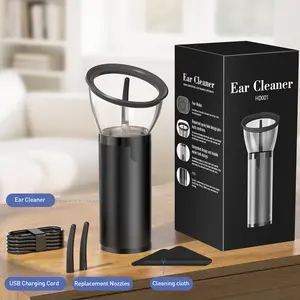Ear Wax Removal Kit, IPX6 Waterproof, 4 Intelligent Modes, Rechargeable Design, Safe & Effective for Daily  Care, Suitable for Swimmers & Headphone Users, ear cleaner