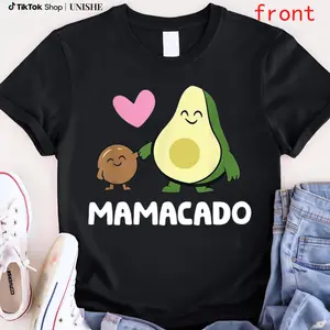 Avocado Mom Tee – Mamacado Design, 100% Cotton Cotton Shirt