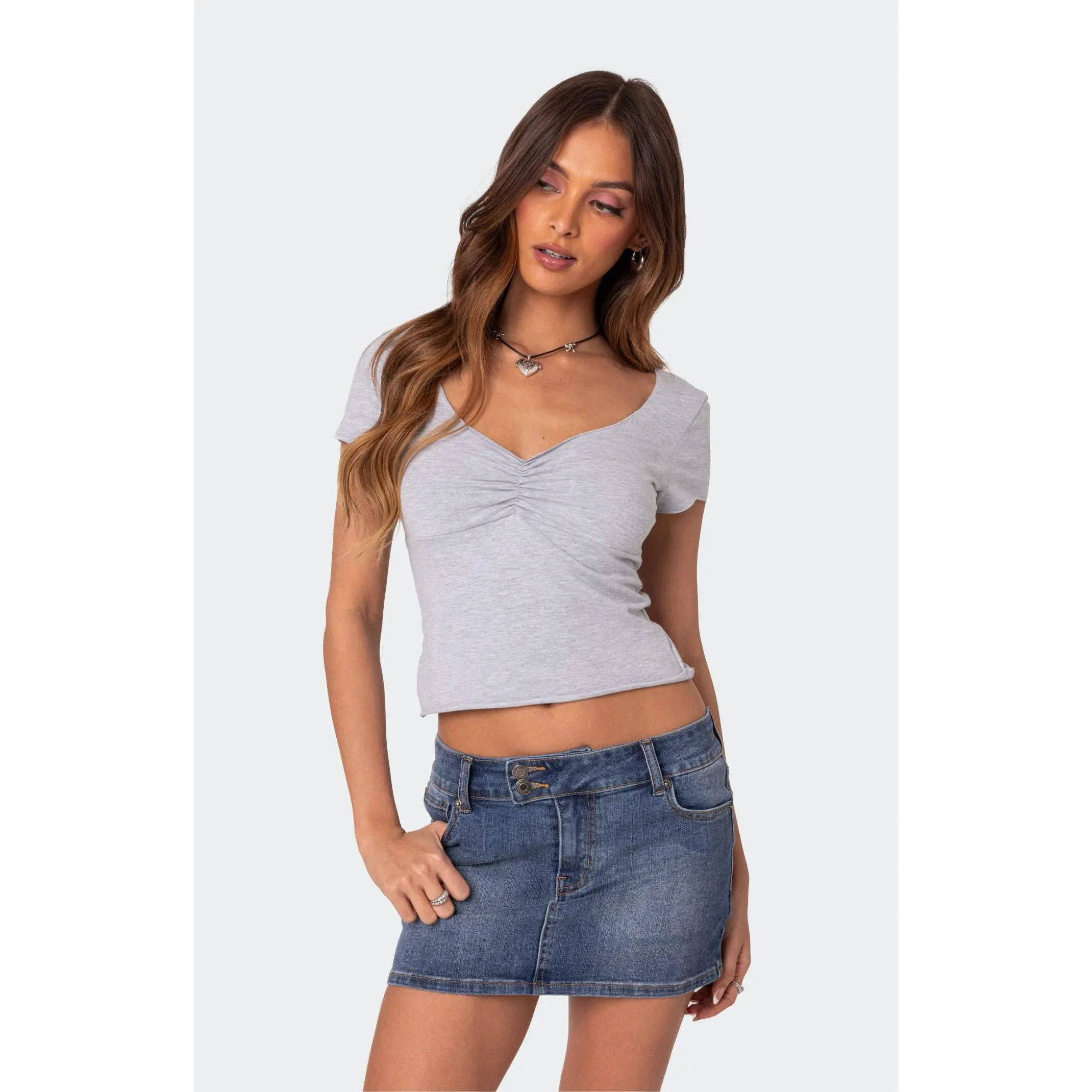 Edikted Women's Ava Ruched Top