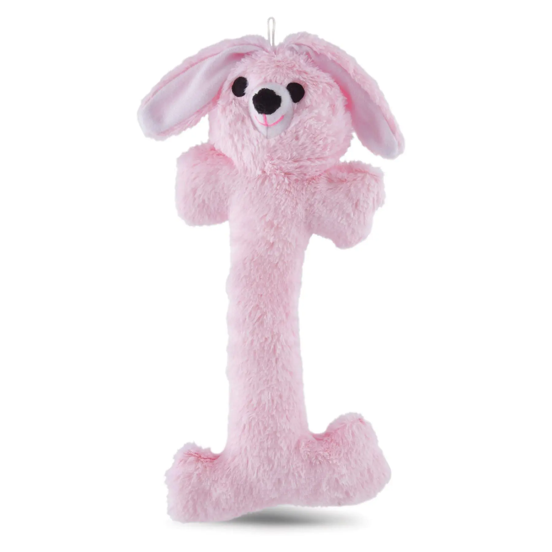Pink Plush Bunny Bone - Each