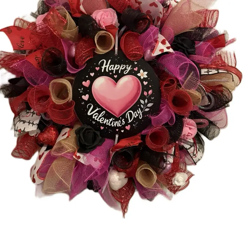 Valentine Wreaths - Decorative Wreaths for Valentine's Day