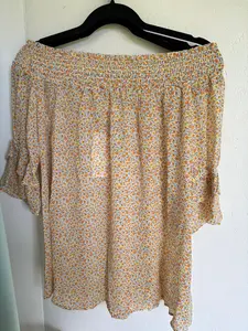 Floral Off the Shoulder