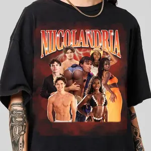 [Sale off up to 50%] Nicolandria Shirt, Nicolandria Bootleg Tshirt, Nic Olandria Rap Shirt, Nic Olandria Vintage T-Shirt, Nicolandria Tshirt Tee, Lover Island Tshirt