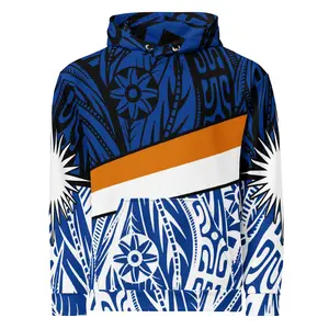 Marshall Islands Tribal Custom Unisex Hoodie