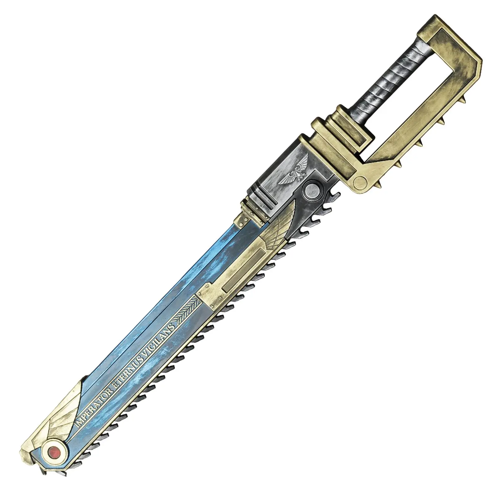 Munetoshi 39.5" Foam Warrior Chain 40k Iron Saw Anime Hammer Cosplay Costume Prop Space Ultra