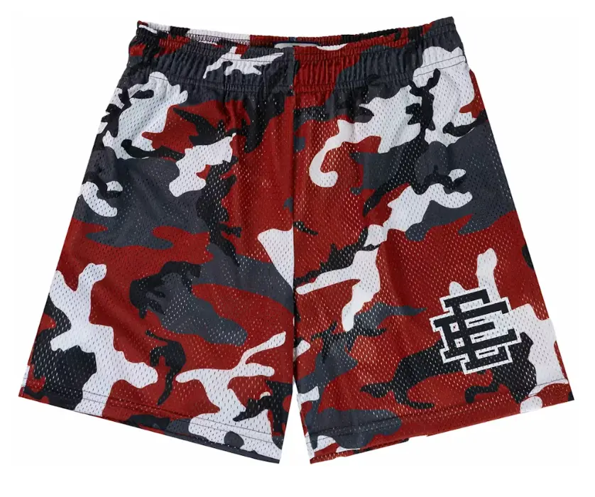 Eric Emanuel EE Basic/Core Short | Maroon/Black Camoc