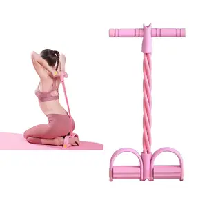 Multi-functional Pedal Resistance Band Trainer – Portable Foot Pedal Fitness Equipment for Home Gym Full Body Workout, Abdominal Training, Sit-ups, Yoga，Rehabilitation training, Workout Bands