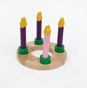 Advent Wreath for Building and Playing