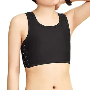 XS 5XL Chest Binder For Women Men Lesbian Bra With Hook Plus Size Pull Over Vest binder Tomboy Ftm Trans Transgender