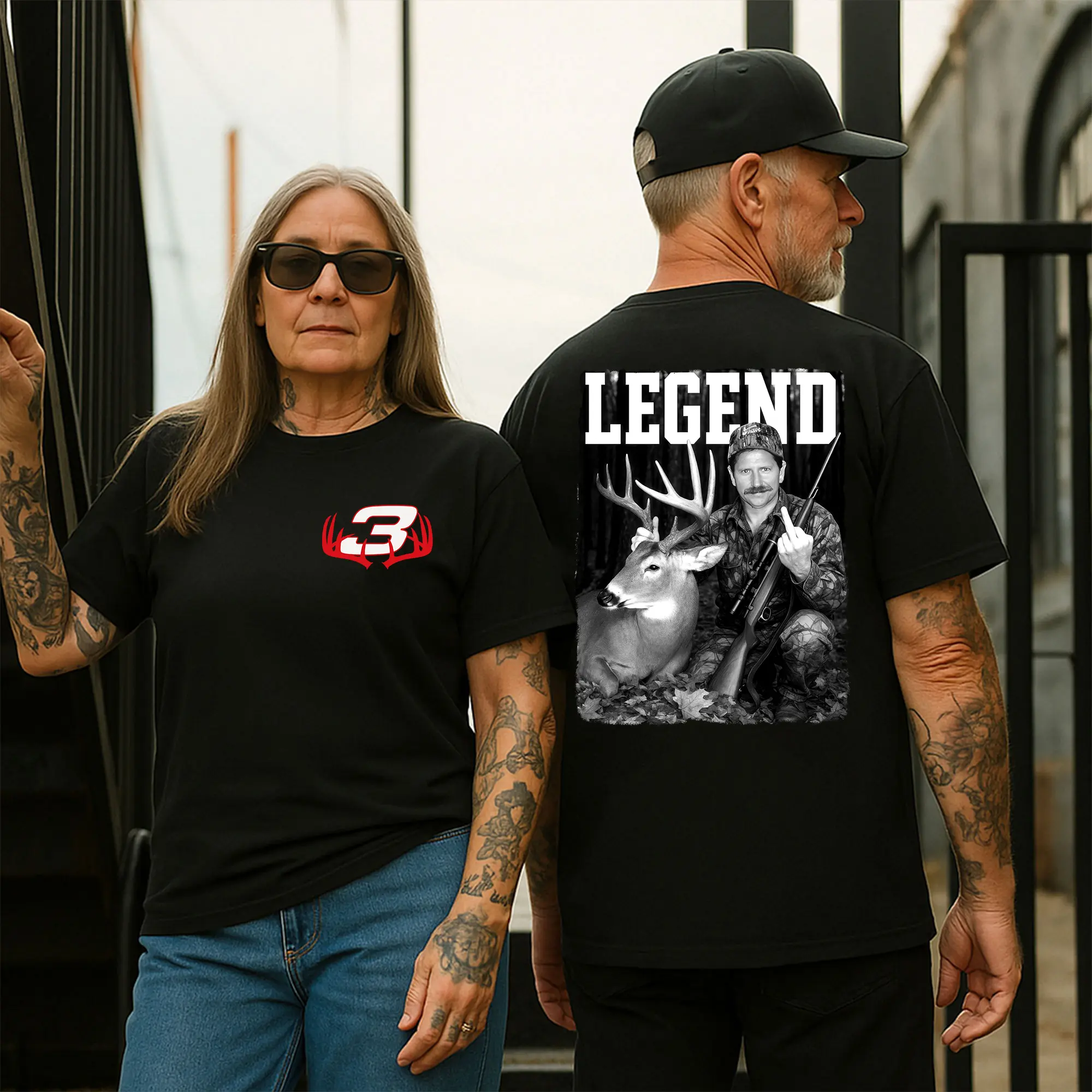 Dale Earnhardt Legend Deer Hunter Shirt – Vintage Buck Hunting Tribute Graphic Tee Tshirt Sweatshirt Hoodie Full Size