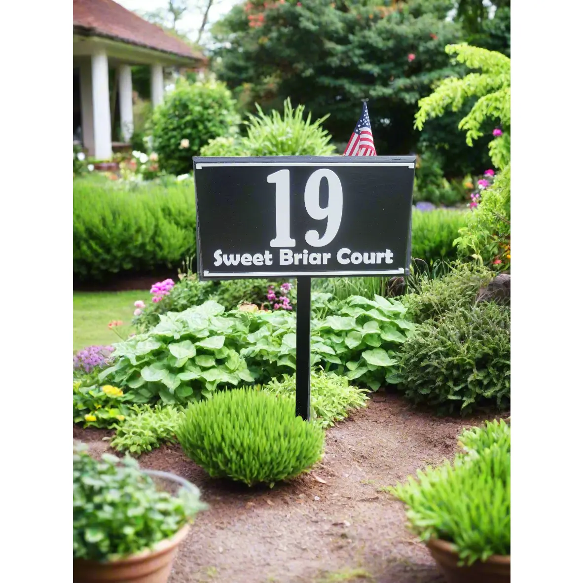 Rectangle Custom Address Sign