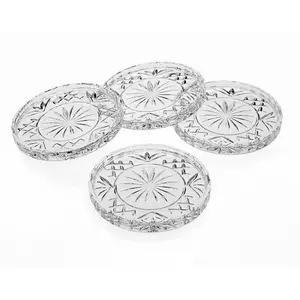 Crystal Coasters, Set of 4