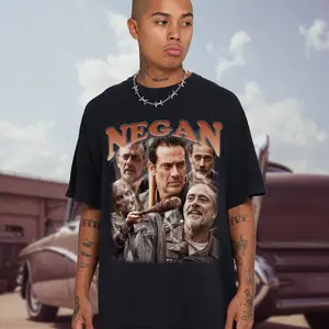 Negan Walking Dead Shirt Negan Vintage Shirt Negan Shirt, Fashion Cotton, Full Colors, Full Sizes, For Men, For Women