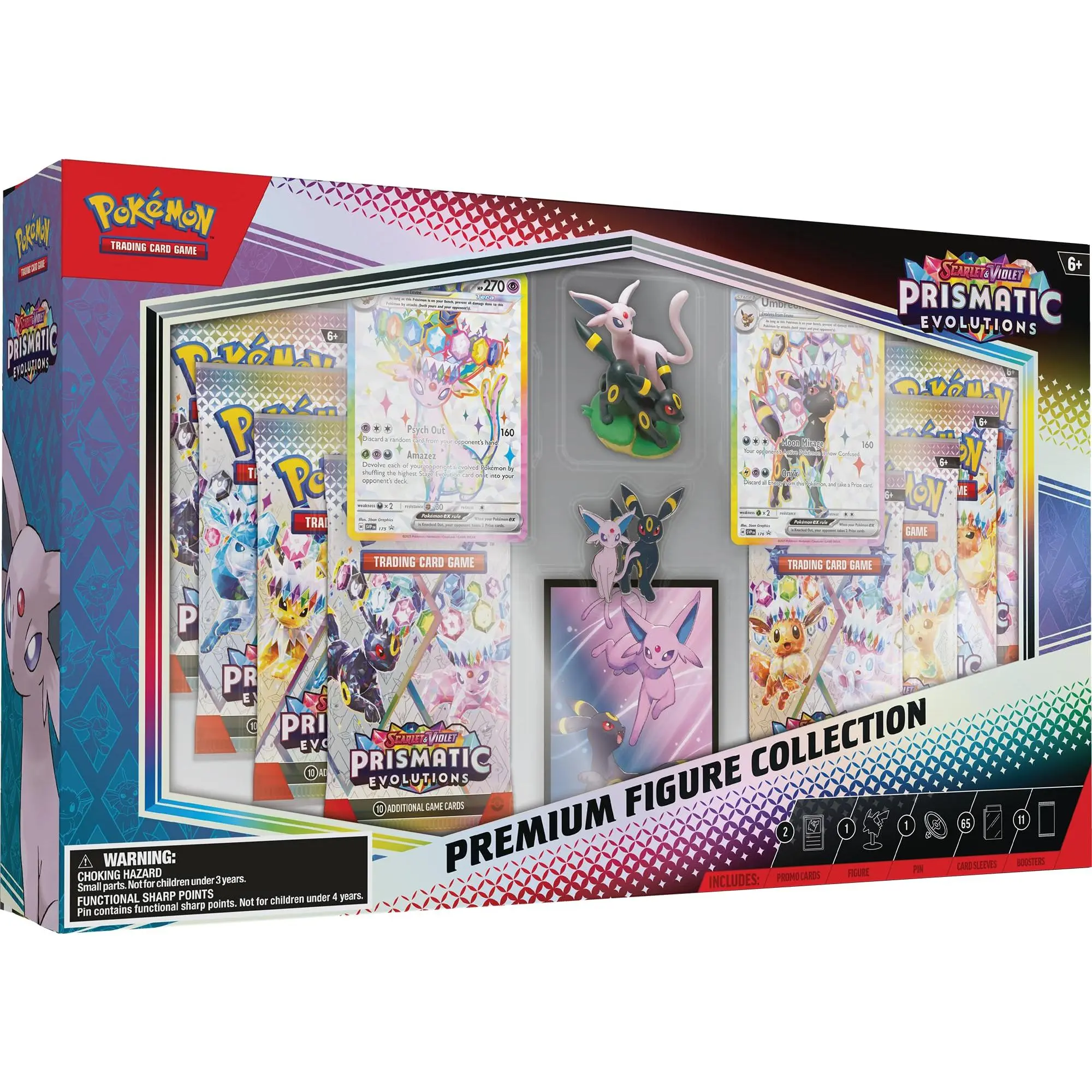 Pokémon TCG: Scarlet & Violet—Prismatic Evolutions Premium Figure Collection