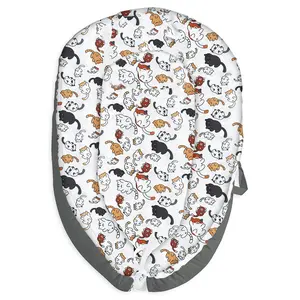 Baby Lounger for Newborn Cover - Newborn Lounger Cover for 0-12 Months, Breathable & Portable Infant Lounger Cover - Soft Baby Floor Seat Cover for Travel, Newborn Essentials - Baby Snuggle